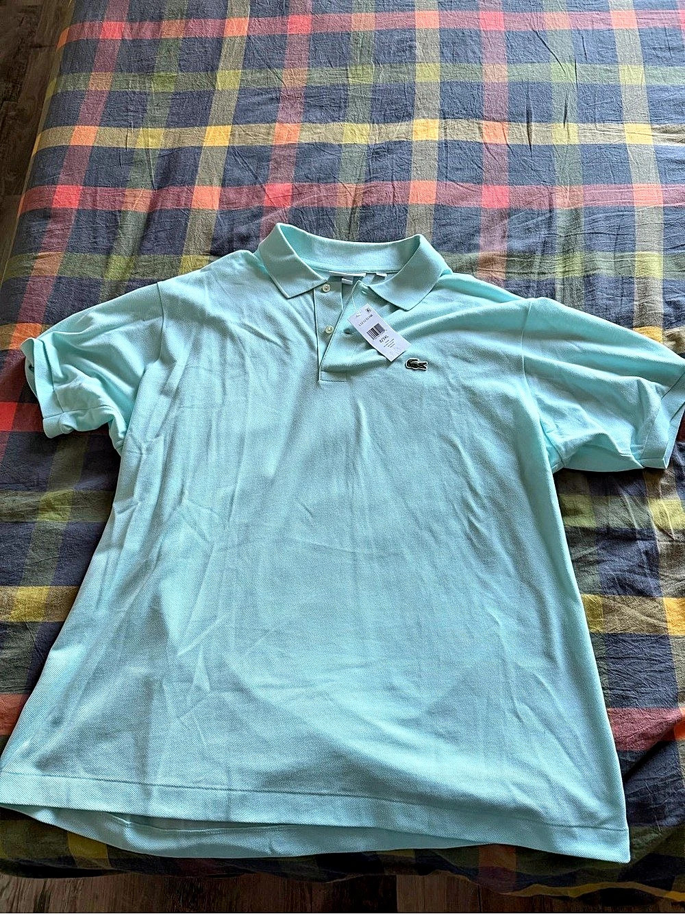NWT Men’s 3XL Lacoste Classic Fit Blue Polo Shirt